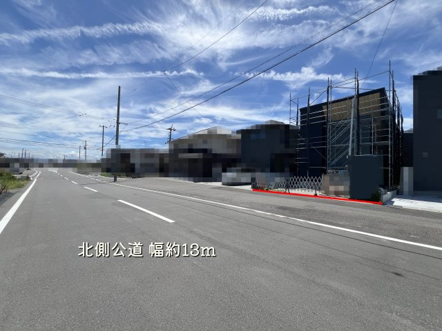 【前面道路含む現地写真】 | 南国市篠原/2号地　残り1区画！