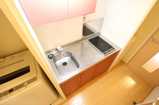 明石市大久保町西島の賃貸マンションのキッチン