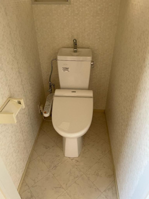 【トイレ】 | エクセルみずほ台 | 落ち着いた色調のトイレです