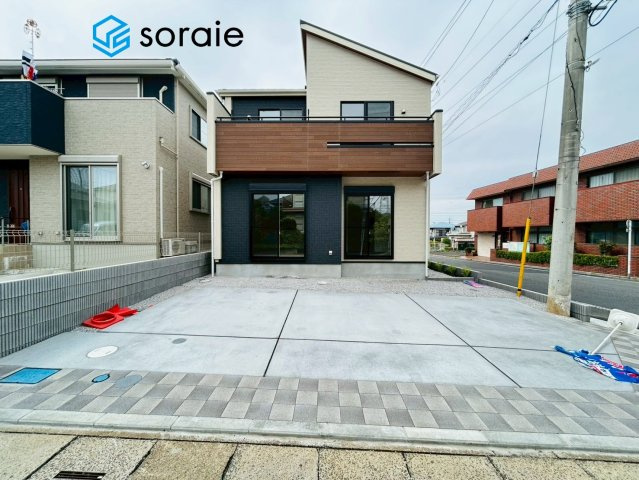 入間市久保稲荷4丁目　全1棟　新築戸建の外観|4/24　撮影