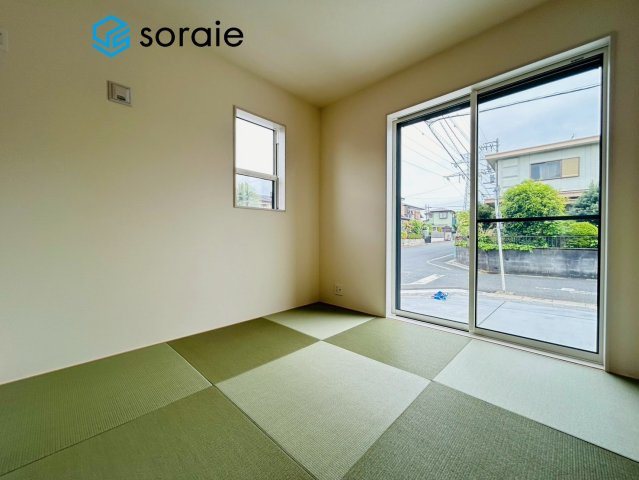 入間市久保稲荷4丁目　全1棟　新築戸建の和室|4/24　撮影