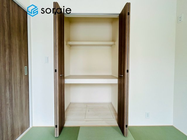 入間市久保稲荷4丁目　全1棟　新築戸建の収納|4/24　撮影