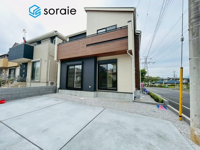 入間市久保稲荷4丁目　全1棟　新築戸建の外観|4/24　撮影