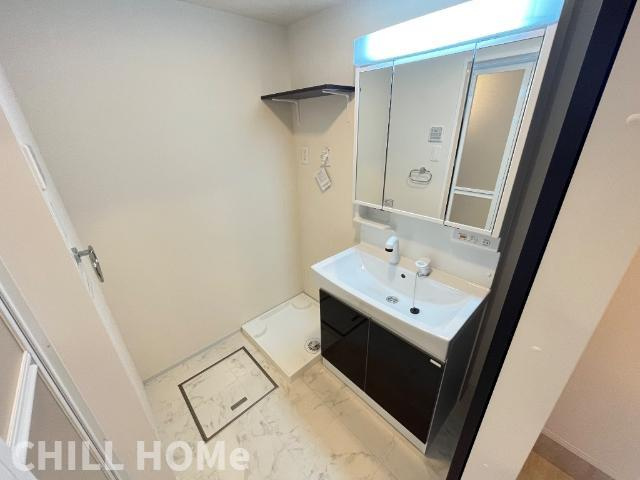 仮）高崎市上小鳥町Ｎ様アパート新築工事の洗面所|当社、チルホームのHPもご覧ください(^^)/物件情報多数♪