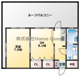 【間取り】 | インパレス小阪