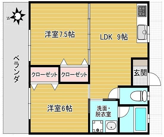 【間取り】 | がねこアパート