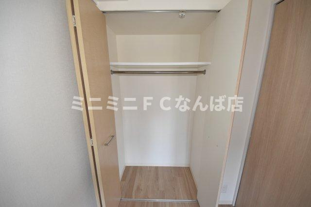 プレサンス四天王寺前夕陽丘の収納