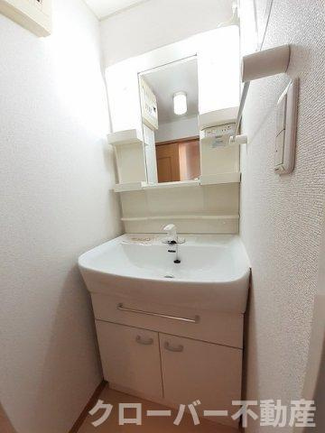 スイートピーＡの洗面所