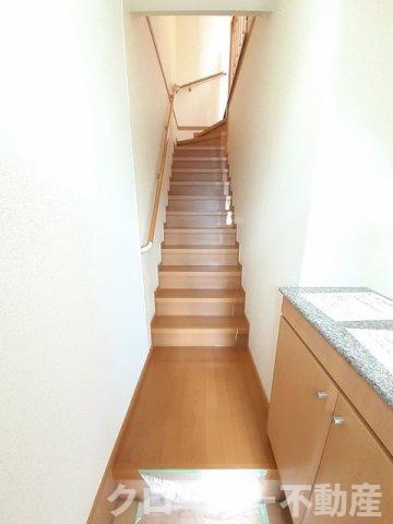 スイートピーＡの玄関