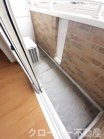 スイートピーＣのバルコニー