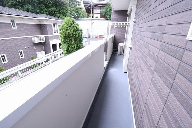 フリーデンハオス　参番館のバルコニー