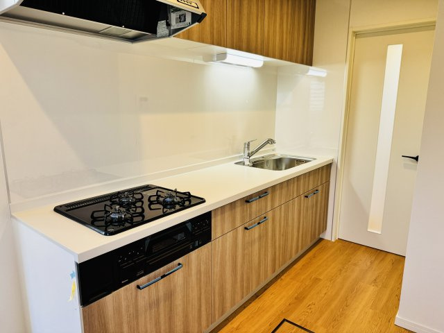 八王子市　丸山町　中古戸建てのキッチン|～新規交換済、使い勝手の良いシステムキッチン～