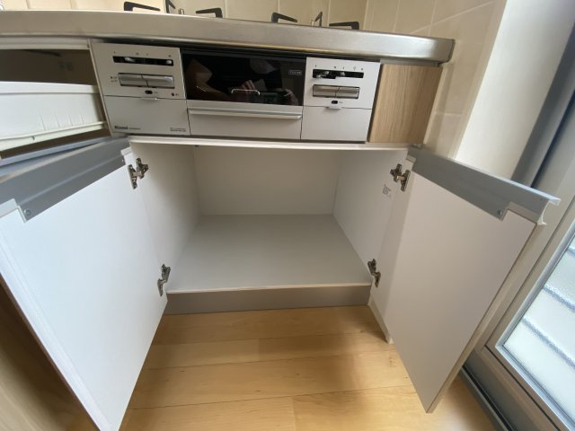 豊見城市宜保５丁目のアパートのキッチン