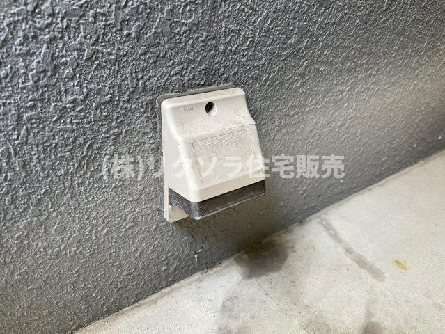 五月田町　中古一戸建ての設備|屋外電源
■物件内覧・資金計画相談・住宅ローン相談、リフォーム相談、お問合せ受付中■
※当日・翌日のご内覧、ご相談はお電話でのお問合せがスムーズです！