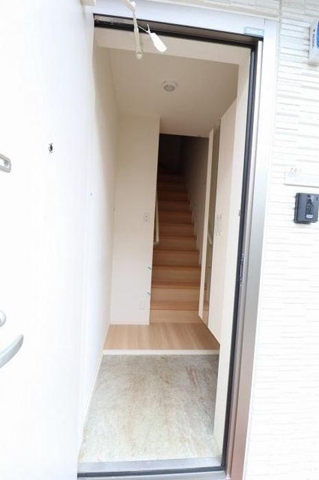 カサ・ベルデの玄関