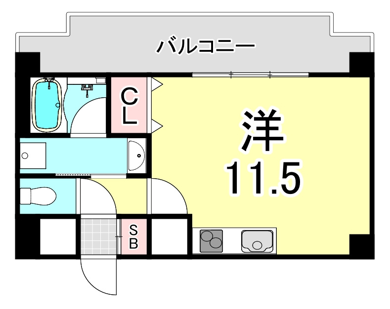 西宮アネックスの間取り