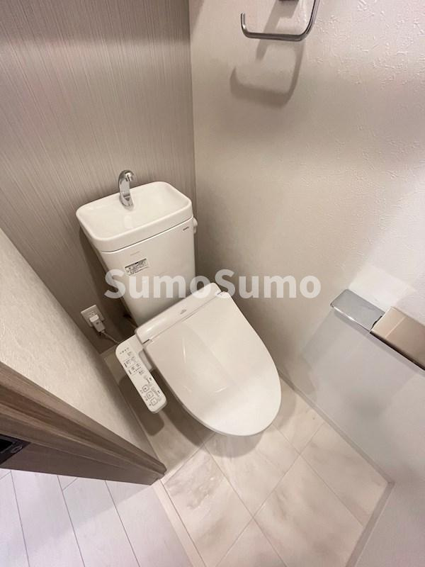 セオリー神戸アクアグルーブのトイレ|シンプルで使いやすいトイレです