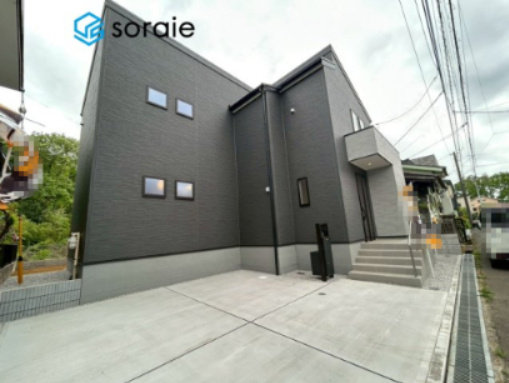 狭山市北入曽第5　全1棟　新築戸建の外観|4/21　撮影