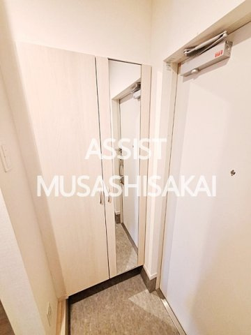 富士見ハイムの玄関