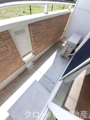 来夢１番館　Ａのバルコニー