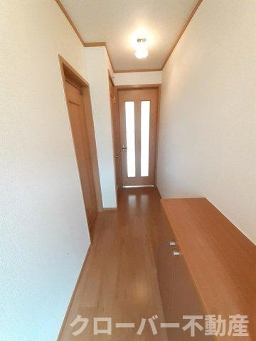 来夢１番館　Ａの玄関