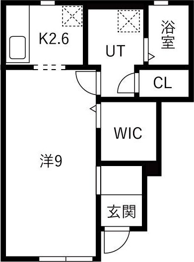 Bel Posto Ⅲの間取り