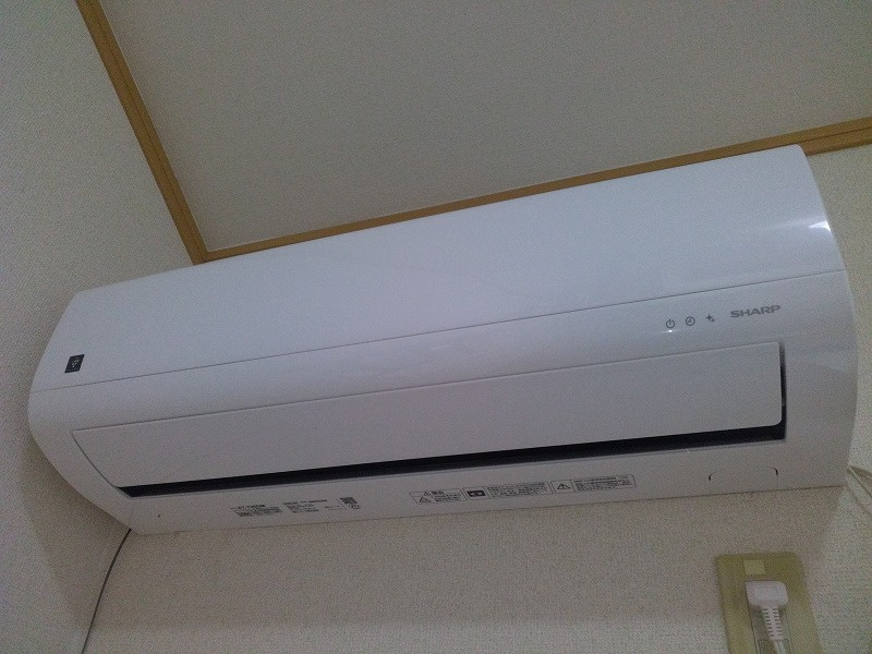 厚木市三田南３丁目のアパートの設備|エアコン新品