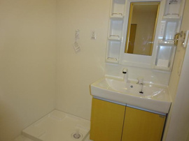 洗髪洗面化粧台