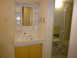 洗髪洗面化粧台