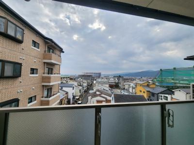 セラヴィ新丸太町の展望|南向き眺望