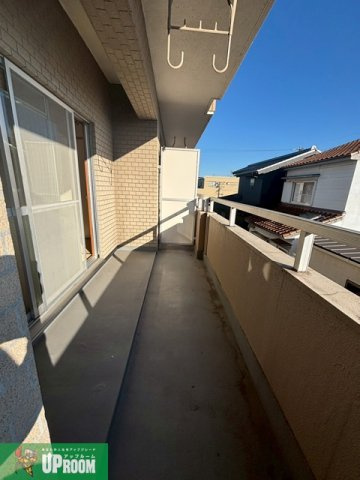 シャトー平山のバルコニー