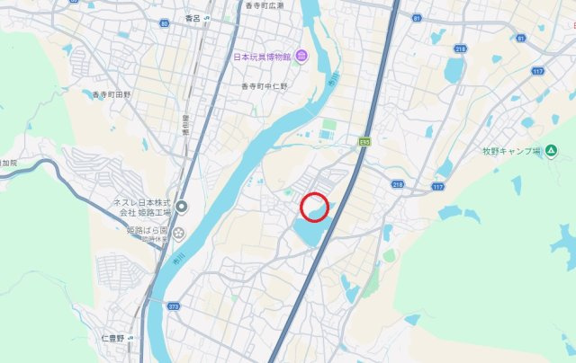 姫路甲丘アーバンコンフォート　　中古マンションの地図