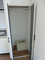 十分な収納スペースがあります