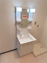 広い洗面スペース