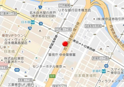 【地図】 | シンシア日本橋兜町