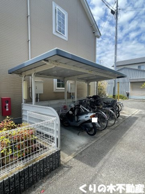 【その他共用部分】 | クレストールかたやま | 駐輪場