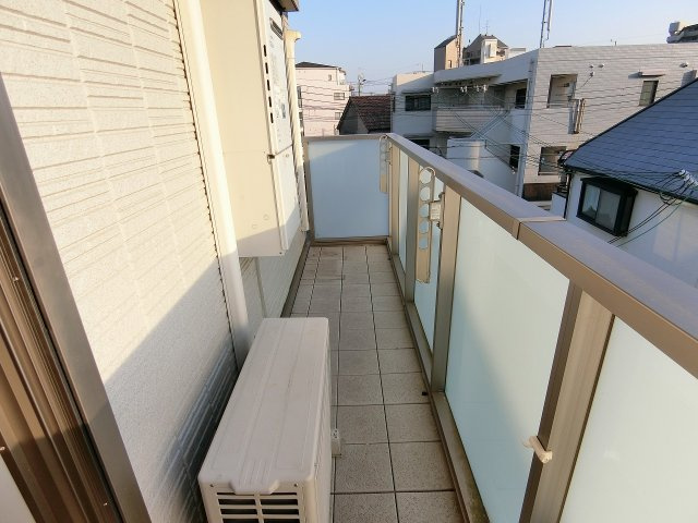 シャーメゾン　スパーツィオのバルコニー