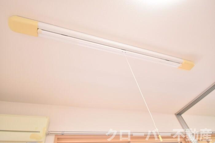 ヴェルデ津森の設備|室内物干し