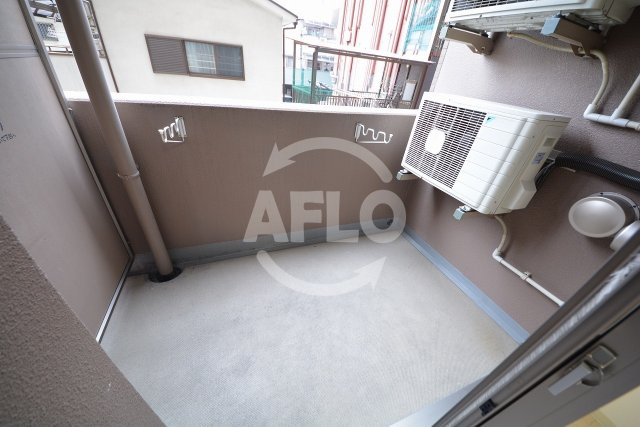 セレッソコート上本町EASTのバルコニー|セレッソコート上本町EAST　バルコニー