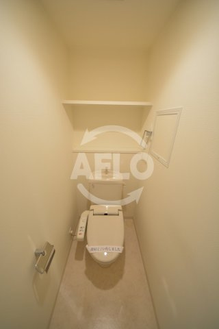 セレッソコート上本町EASTのトイレ|セレッソコート上本町EAST　温水洗浄便座