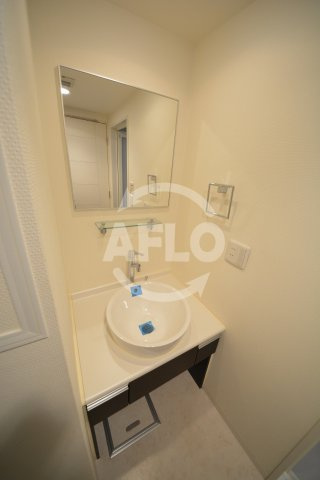 セレッソコート上本町EASTの独立洗面台|セレッソコート上本町EAST　洗面化粧台