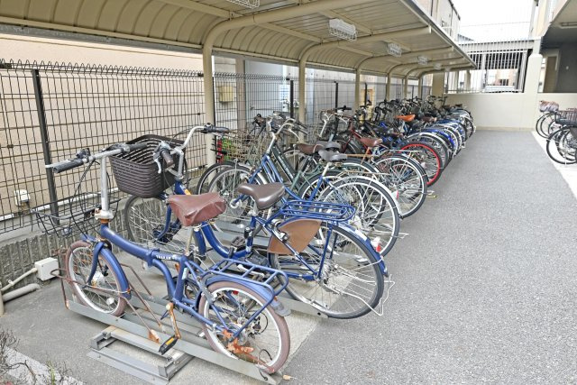 アービング吹田の駐輪場