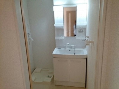 【洗面所】 | エトワールアソカＢ | 使いやすい洗面所です