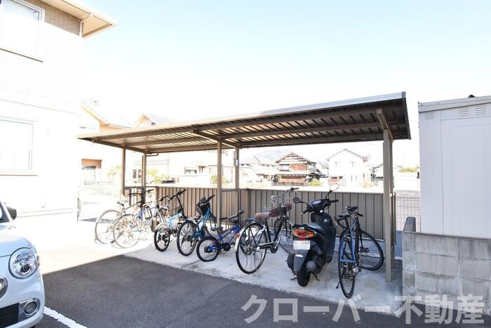 ハピネス B棟のその他共用部分|駐輪場