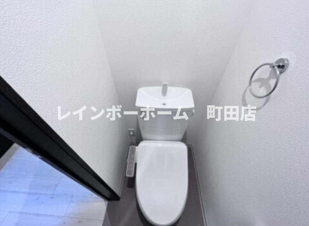 ジーメゾン海老名※初期費用分割あと払いサービス利用可能物件のトイレ