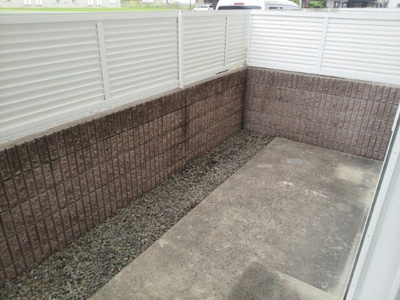 【庭】 | メルヴェーユⅢ | お庭も活用できます