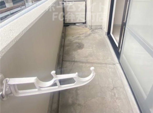 【バルコニー】 | シャトー弁天弐番館 | お洗濯にも便利なバルコニー付き