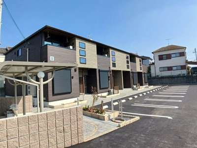 【外観】 | ケーズコート中迫２ | 外はこのようになっています