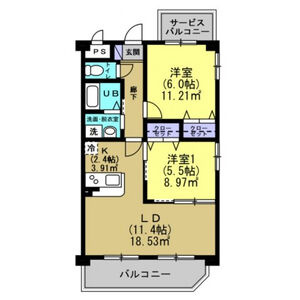 Hanalei　　 刈谷市近郊の賃貸はクラスホームの間取り