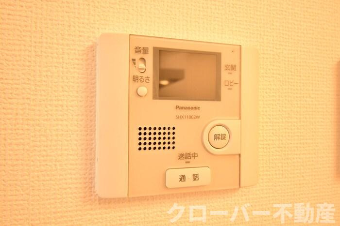フラット ウィステリアのセキュリティ|モニタ付インターホン